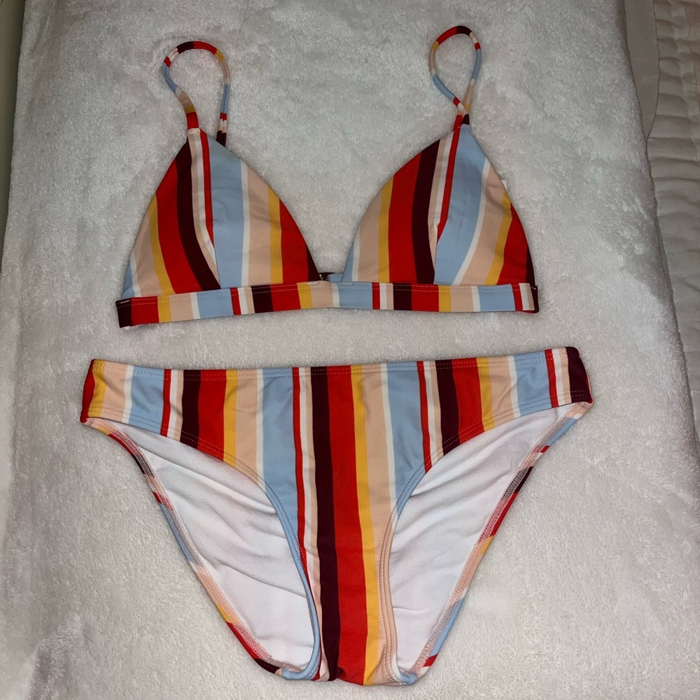 Hollister Striped Bikini